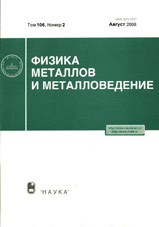 Физика металлов и металловедение 08/2008