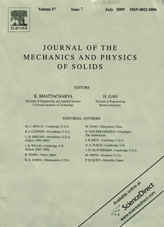 Journal of The Mechanics and Physics of Solids 07/2009